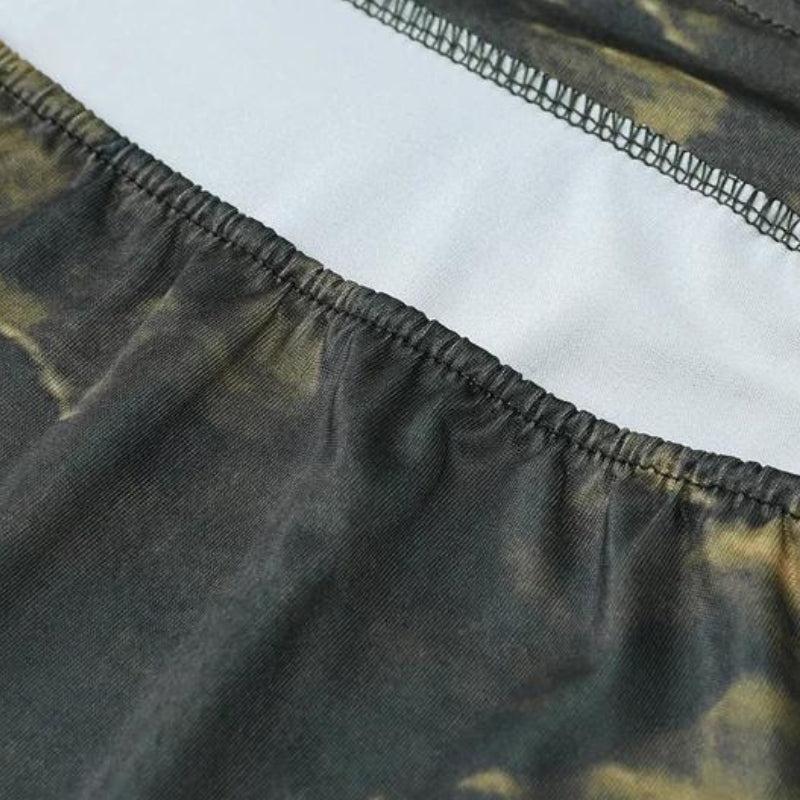 Grunge Snake Lace Up Top - Retro Y2K Fashion, 90s Style, Perfect for Y2K Outfits
