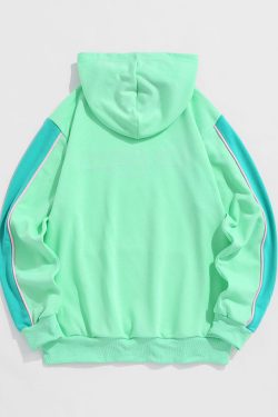 Los Angeles Retro Style Y2K Couple Hoodie - Perfect for 90s and Grunge Outfits