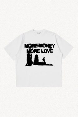 More Money More Love Tee - Retro Y2K Fashion, 90s Grunge Style, Perfect Summer Outfit