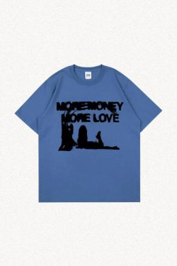 More Money More Love Tee - Retro Y2K Fashion, 90s Grunge Style, Perfect Summer Outfit