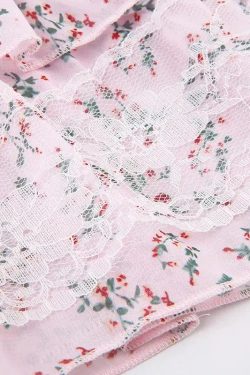 Y2K Coquette Floral Ruffled Mini Skirt - Retro 90s Summer Fashion