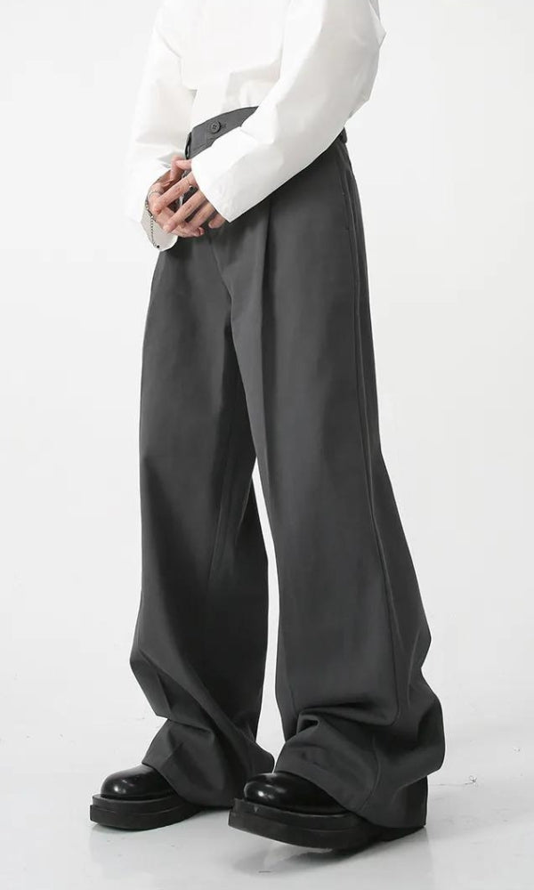 Y2K High Waist Baggy Pants - Retro 90s Grunge Style