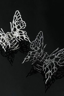 Y2K Retro Butterfly Hair Clip - Perfect for 90s and Y2K Summer Outfits