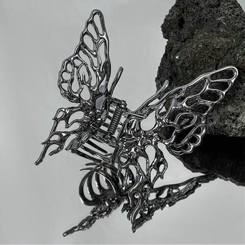 Y2K Retro Butterfly Hair Clip - Perfect for 90s and Y2K Summer Outfits