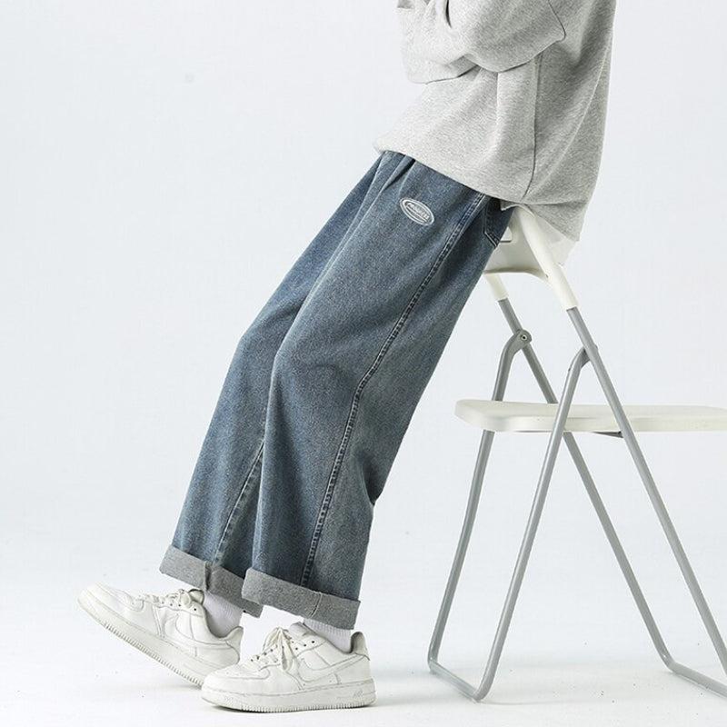 Y2K Retro Soft Boy Baggy Jeans - Perfect for 90s and Grunge Outfits