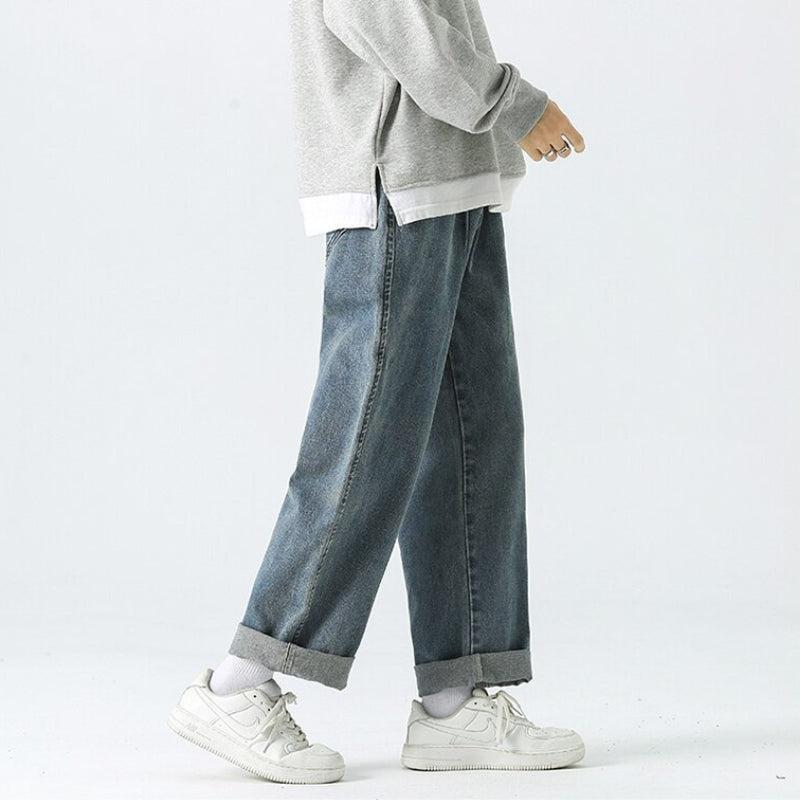 Y2K Retro Soft Boy Baggy Jeans - Perfect for 90s and Grunge Outfits