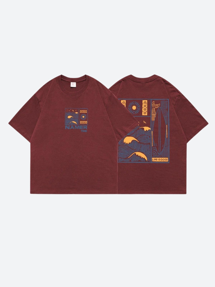 Y2K Summer Soft Boy Tee - Retro 90s Fashion Grunge Outfit