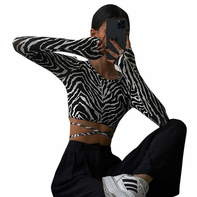 Amelia Backless Lace Up Top - Y2K Fashion Coquette Aesthetic Grunge Style Cute Tops Pastel Goth