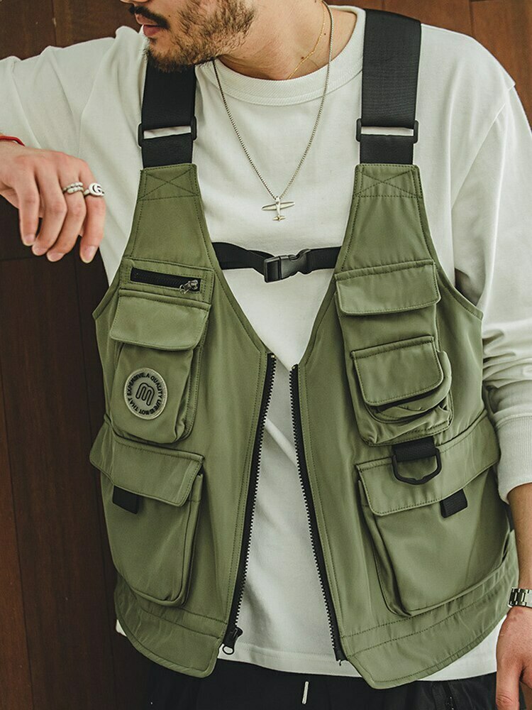 ant Convertible Utility Vest/Bag - Y2K Fashion, Coquette & Grunge Aesthetic