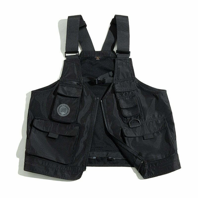 ant Convertible Utility Vest/Bag - Y2K Fashion, Coquette & Grunge Aesthetic