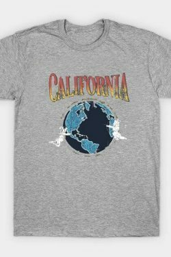 California Dreamin' Y2K Aesthetic Tee - Coquette Style Grunge Fashion for Women