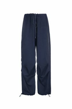 Casual Cargo Pants: Y2K Fashion for Women - Coquette Aesthetic with Grunge & Pastel Goth Vibes