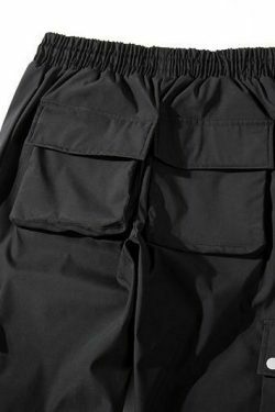 Casual Snap Button Cargo Pants for Women - Y2K Fashion with Coquette Aesthetic