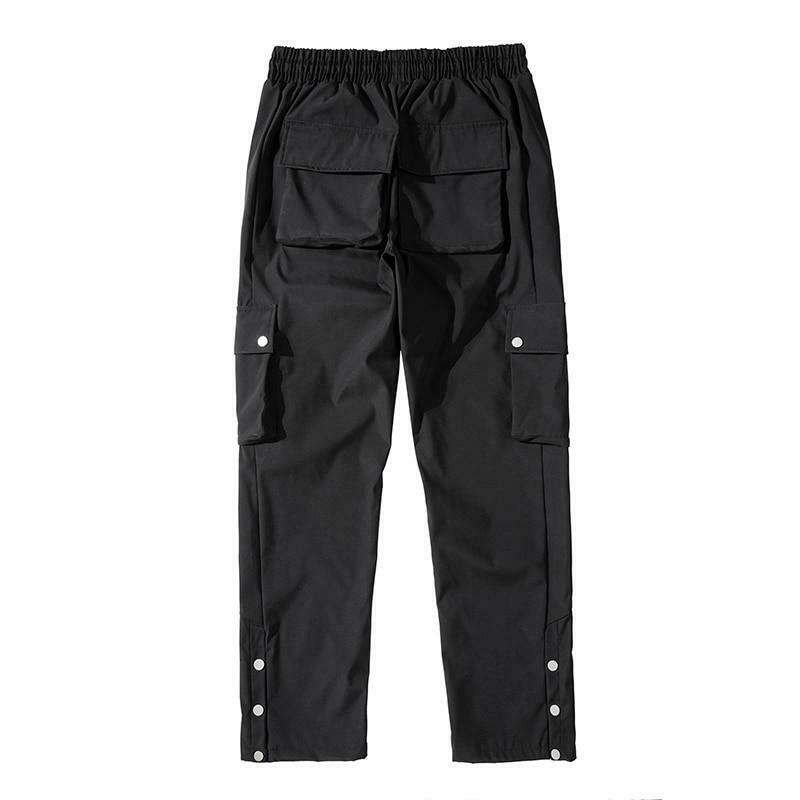 Casual Snap Button Cargo Pants for Women - Y2K Fashion with Coquette Aesthetic