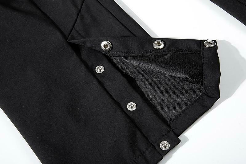 Casual Snap Button Cargo Pants for Women - Y2K Fashion with Coquette Aesthetic