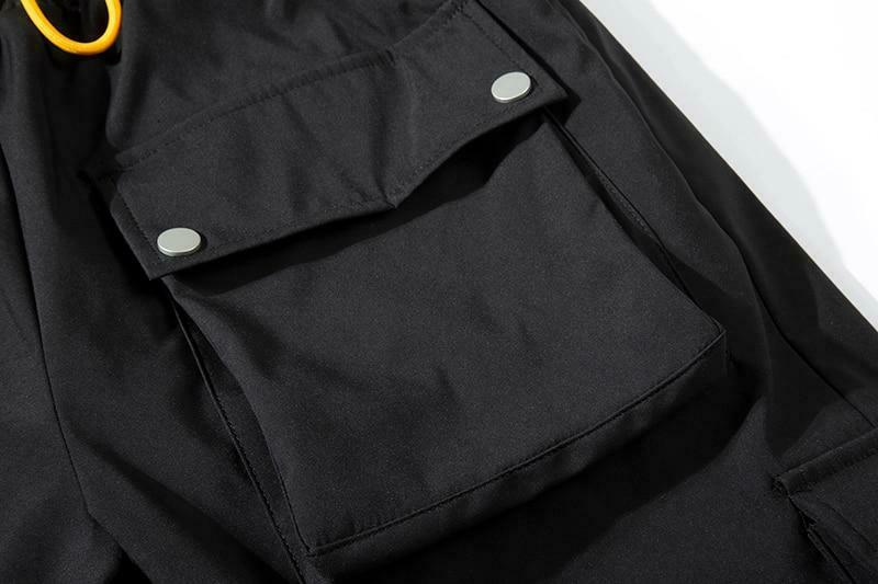 Casual Snap Button Cargo Pants for Women - Y2K Fashion with Coquette Aesthetic