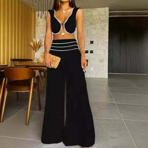 Casual Y2K Fashion: Coquette Aesthetic Cargo Skirt & Cute Tops Set