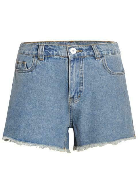 Chamomile Embroidery Denim Shorts - Y2K Aesthetic Coquette Grunge