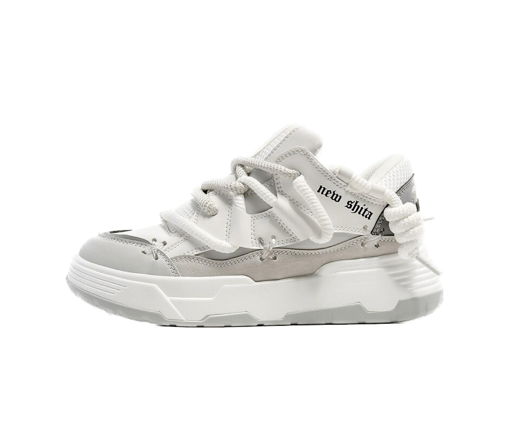 Chunky Lace Platform Sneakers - Y2K Fashion Statement for Women with Coquette and Grunge Aesthetic