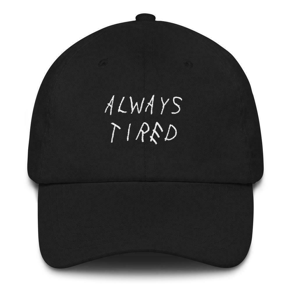 Coquette Aesthetic 'Always Tired' Dad Cap - Y2K Fashion Statement Piece for Women