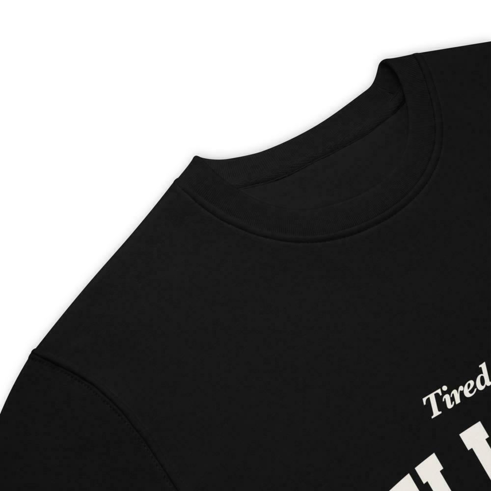 Coquette Aesthetic 'Tired of Wellness' Sweatshirt for Y2K Fashion Enthusiasts