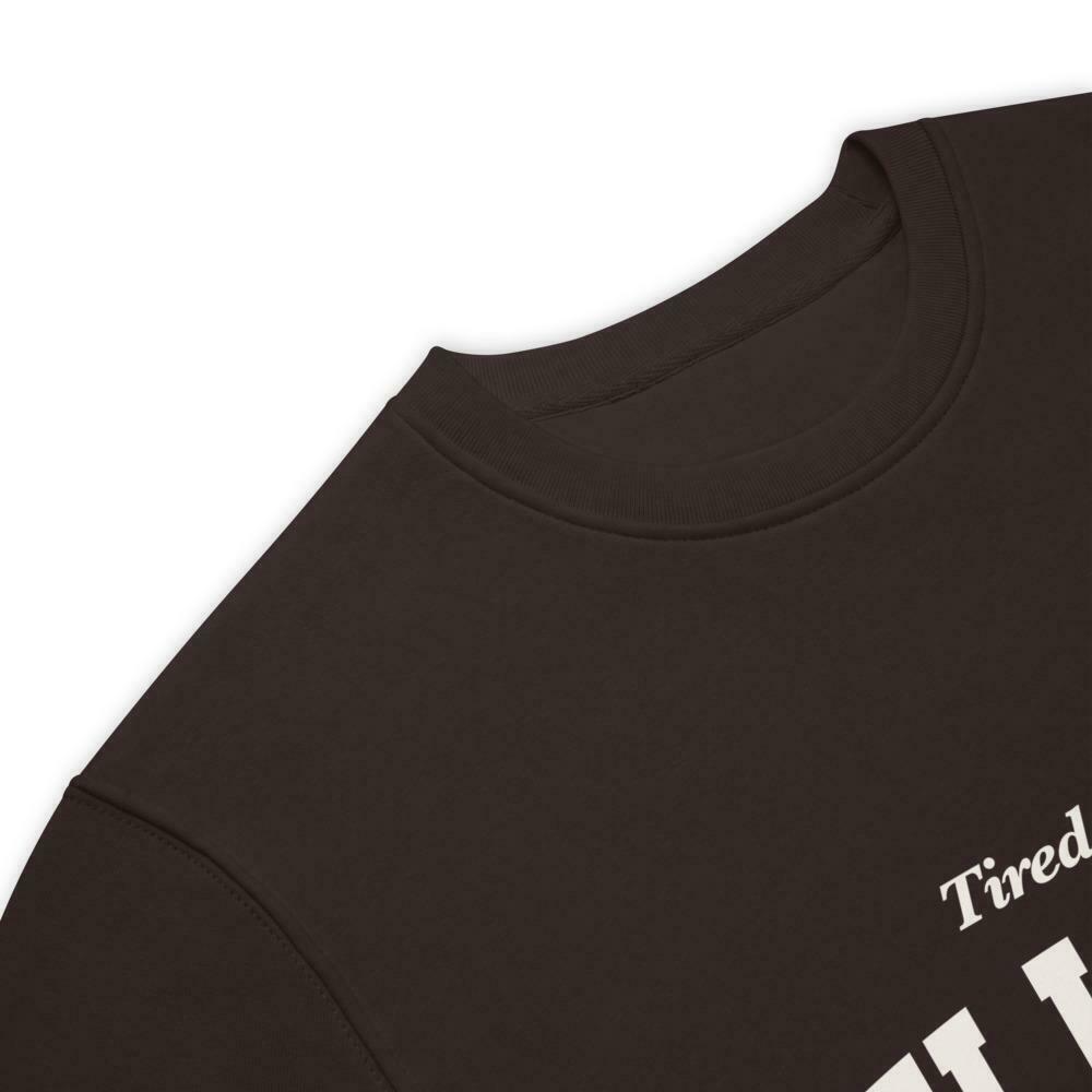 Coquette Aesthetic 'Tired of Wellness' Sweatshirt for Y2K Fashion Enthusiasts