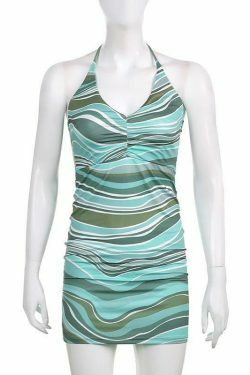 Coquette Aesthetic Angel Energy Swirl Dress - Y2K Fashion - Grunge Style & Pastel Goth Vibes