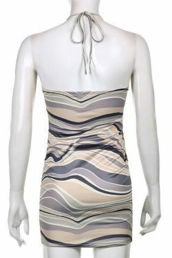 Coquette Aesthetic Angel Energy Swirl Dress - Y2K Fashion - Grunge Style & Pastel Goth Vibes