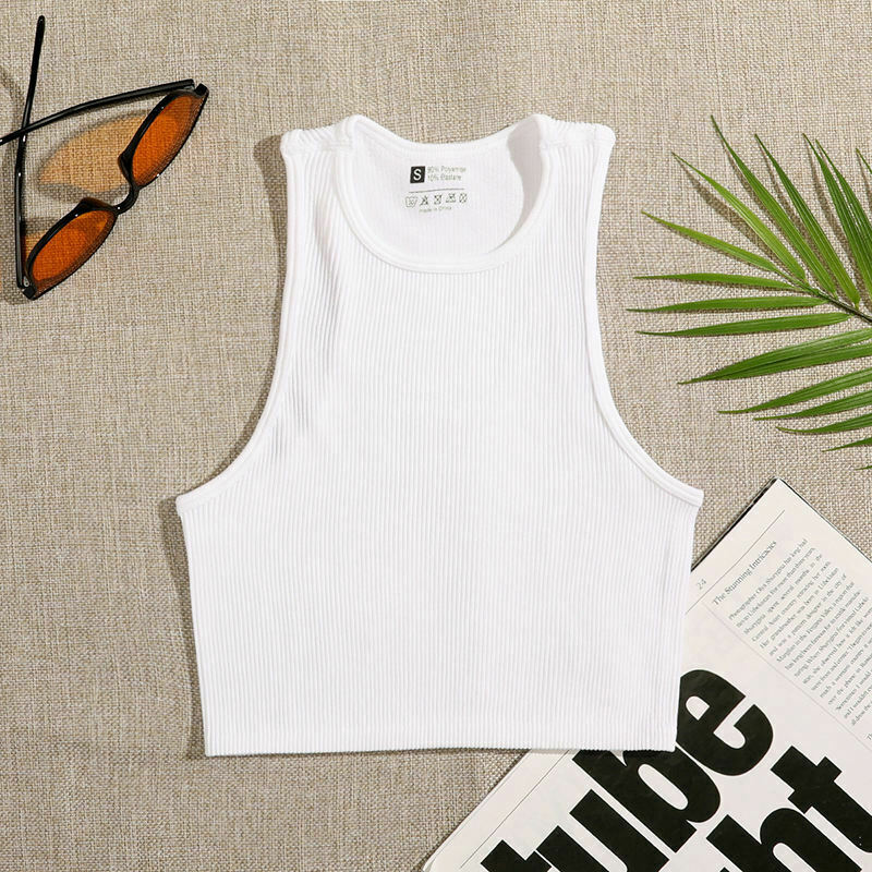 Coquette Aesthetic Arlo Rib-Knit Tank - Y2K Fashion Top with Grunge Style & Pastel Goth Vibes