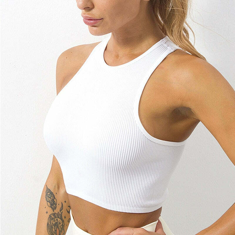 Coquette Aesthetic Arlo Rib-Knit Tank - Y2K Fashion Top with Grunge Style & Pastel Goth Vibes