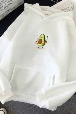 Coquette Aesthetic Avocado Hoodie: Y2K Fashion with Grunge Style, Cute Tops, and Pastel Goth Vibes