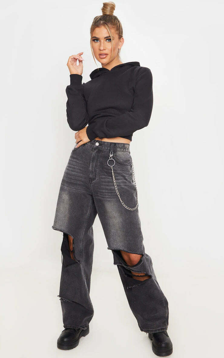 Coquette Aesthetic Backless Short Hoodie - Y2K Fashion for Women