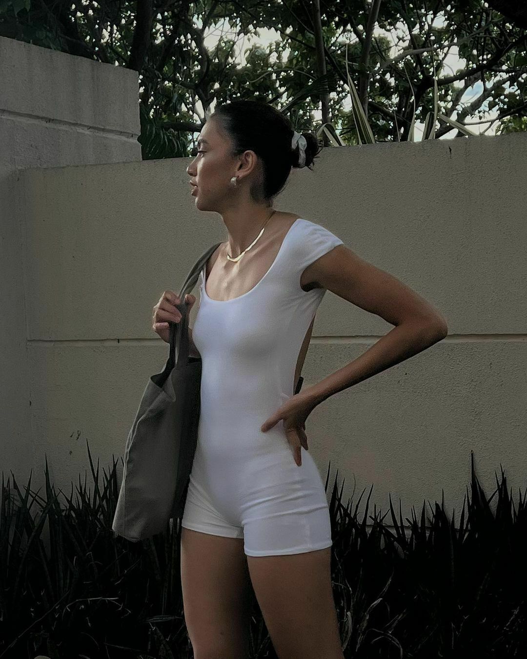 Coquette Aesthetic Backless Tank Playsuit: Y2K Fashion - Grunge Style & Elegance