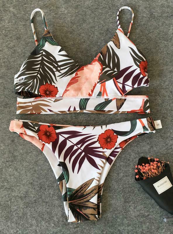 Coquette Aesthetic Bandeau Bikini Set for Women - Y2K Fashion Swimwear