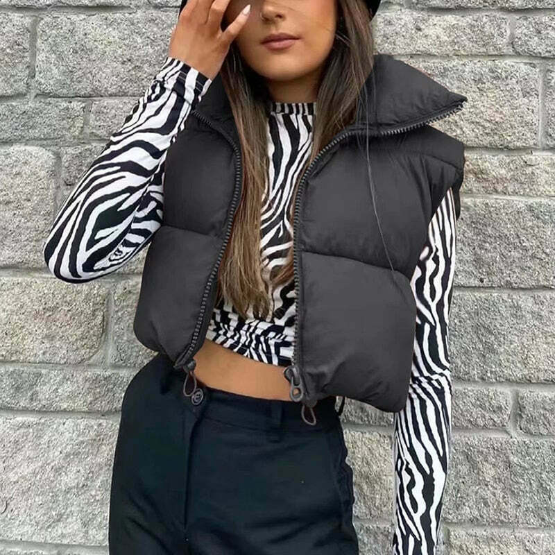 Coquette Aesthetic Beryl Puffer Jacket - Y2K Fashion for Women: Grunge Style, Pastel Goth, and More