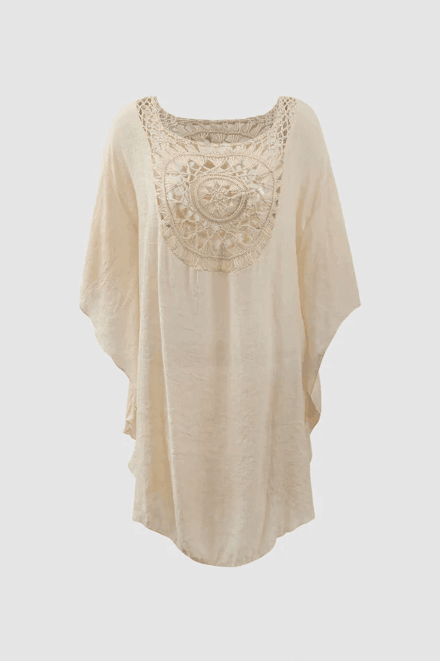 Coquette Aesthetic Braided Tassel Cover Up - Y2K Fashion for Women