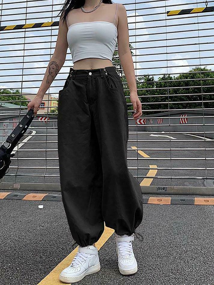 Coquette Aesthetic Cargo Skirt - Y2K Fashion Grunge Style Cute Tops & Pastel Goth Outfits