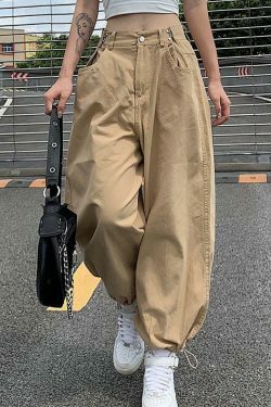 Coquette Aesthetic Cargo Skirt - Y2K Fashion Grunge Style Cute Tops & Pastel Goth Outfits