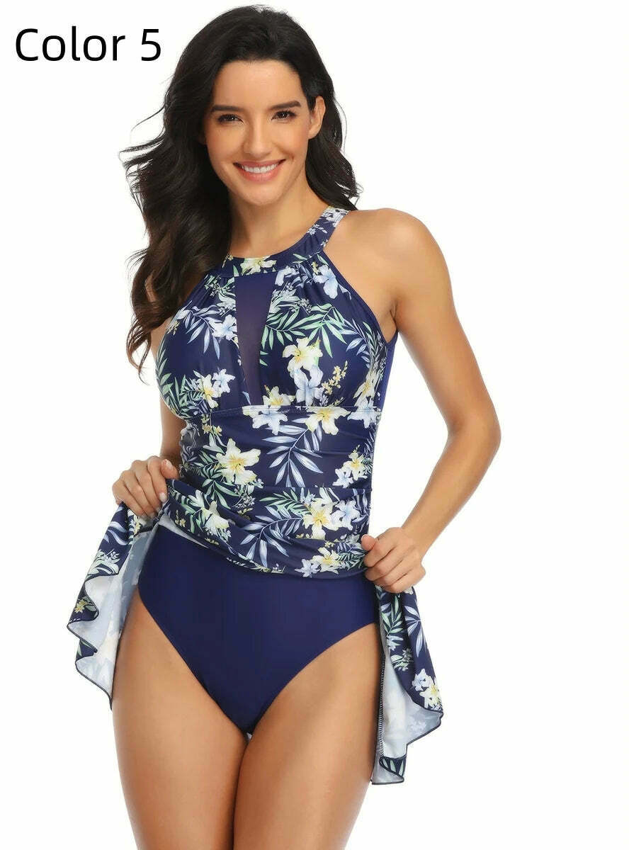 Coquette Aesthetic Cargo Skirt and Bikini Suit - Y2K Fashion for Women