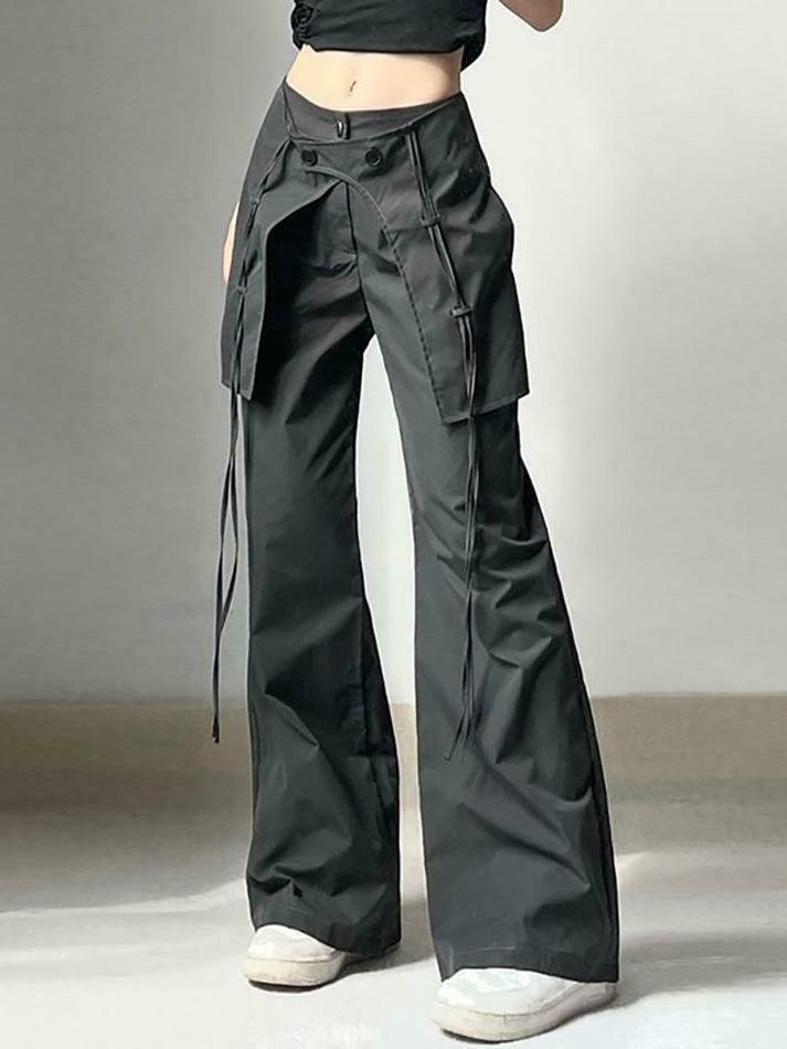 Coquette Aesthetic Cargo Skirt for Women: Y2K Style with a Grunge Twist