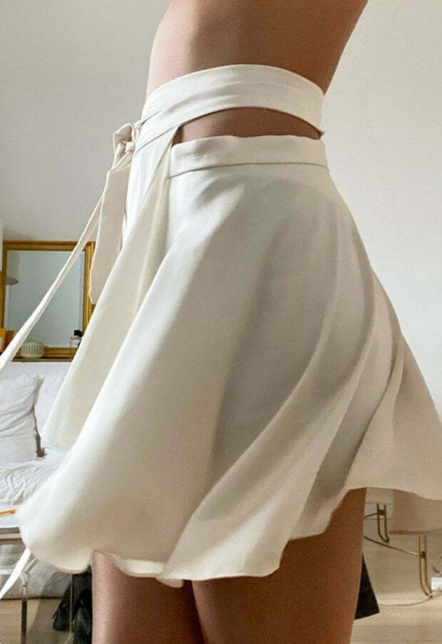 Coquette Aesthetic Cargo Skirt Set - Y2K Fashion with Grunge Style and Pastel Goth Vibes