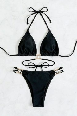 Coquette Aesthetic Cargo Skirt: Y2K Fashion Backless Sexy Beach Bikini