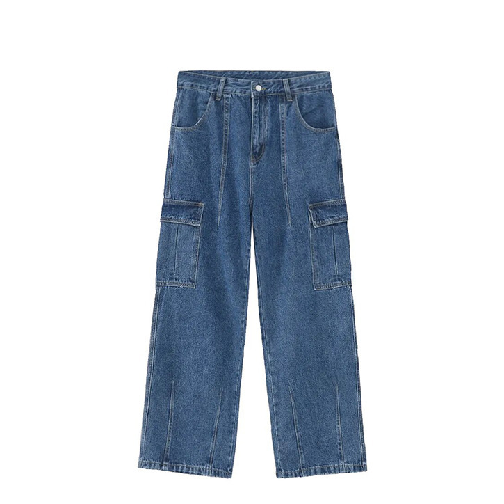 Coquette Aesthetic Cargo Skirt: Y2K Style Grunge Fashion with Loose Fit Cargo Jeans