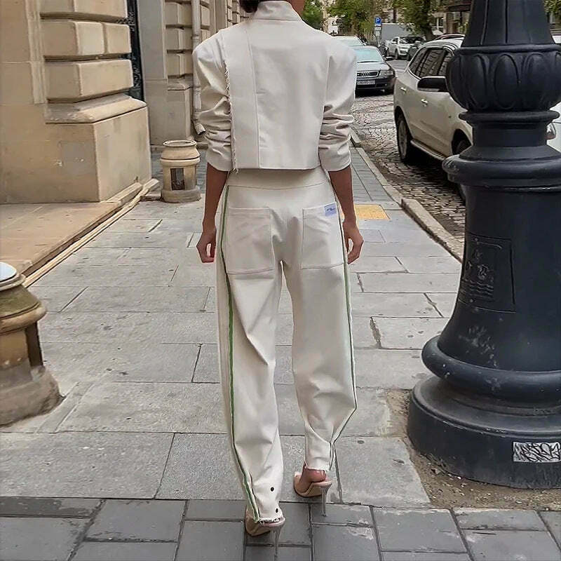 Coquette Aesthetic Cargo Skirt: Y2K Style Grunge Fashion with Unique Design, Casual Suit Pant