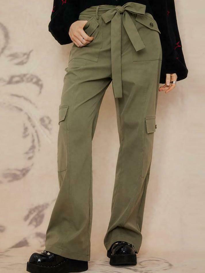 Coquette Aesthetic Cargo Skirt: Y2K Style with Grunge Flair & Old Money Elegance