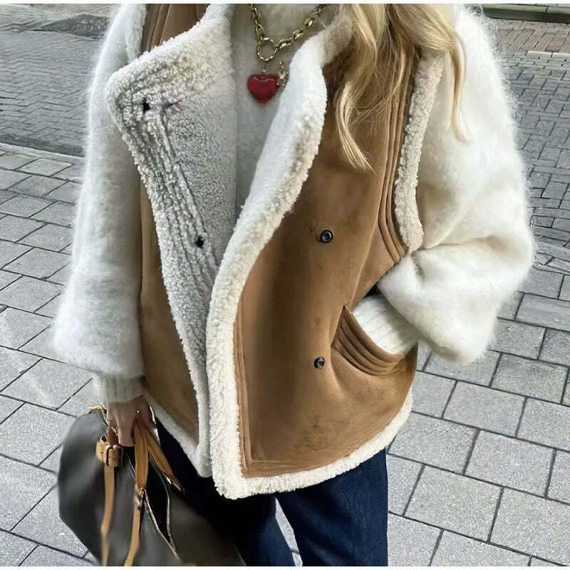 Coquette Aesthetic Cloud Nine Plush Gilet - Y2K Fashion Women's Outerwear