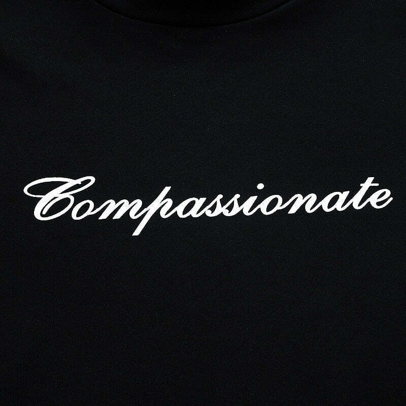 Coquette Aesthetic Compassionate Graphic Top - Y2K Fashion Women's Clothing
