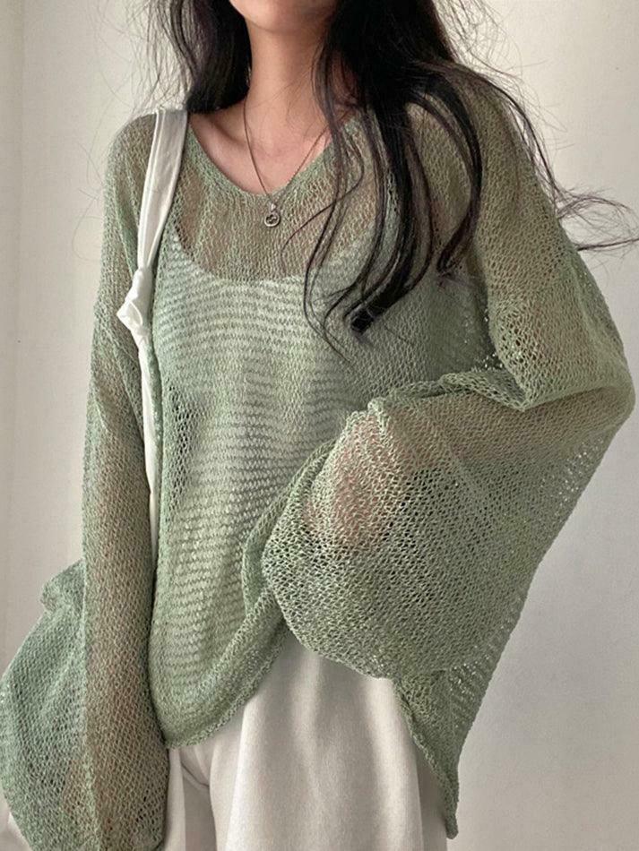 Coquette Aesthetic Crochet Knit Top for Women - Y2K Fashion Statement Piece