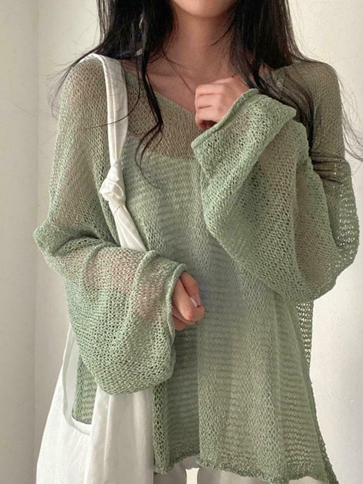 Coquette Aesthetic Crochet Knit Top for Women - Y2K Fashion Statement Piece