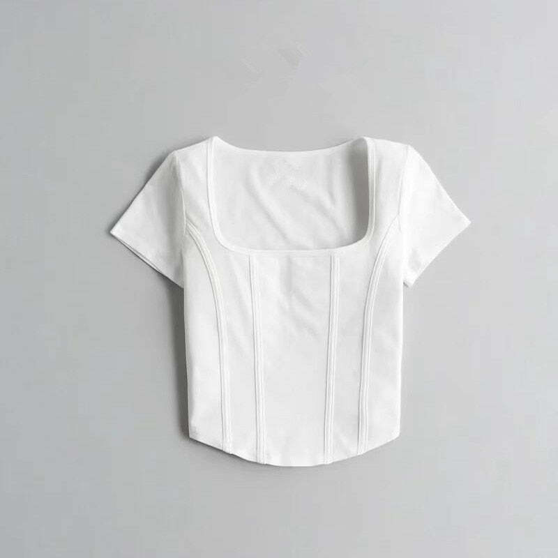 Coquette Aesthetic Crop Top: Y2K Fashion with Grunge & Pastel Goth Vibes